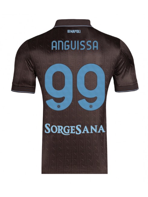 SSC Napoli Frank Anguissa #99 Replika Tredje Kläder 2025-26 Kortärmad SSC Napoli Frank Anguissa #99 Replika Tredje Kläder 2025-26 Kortärmad